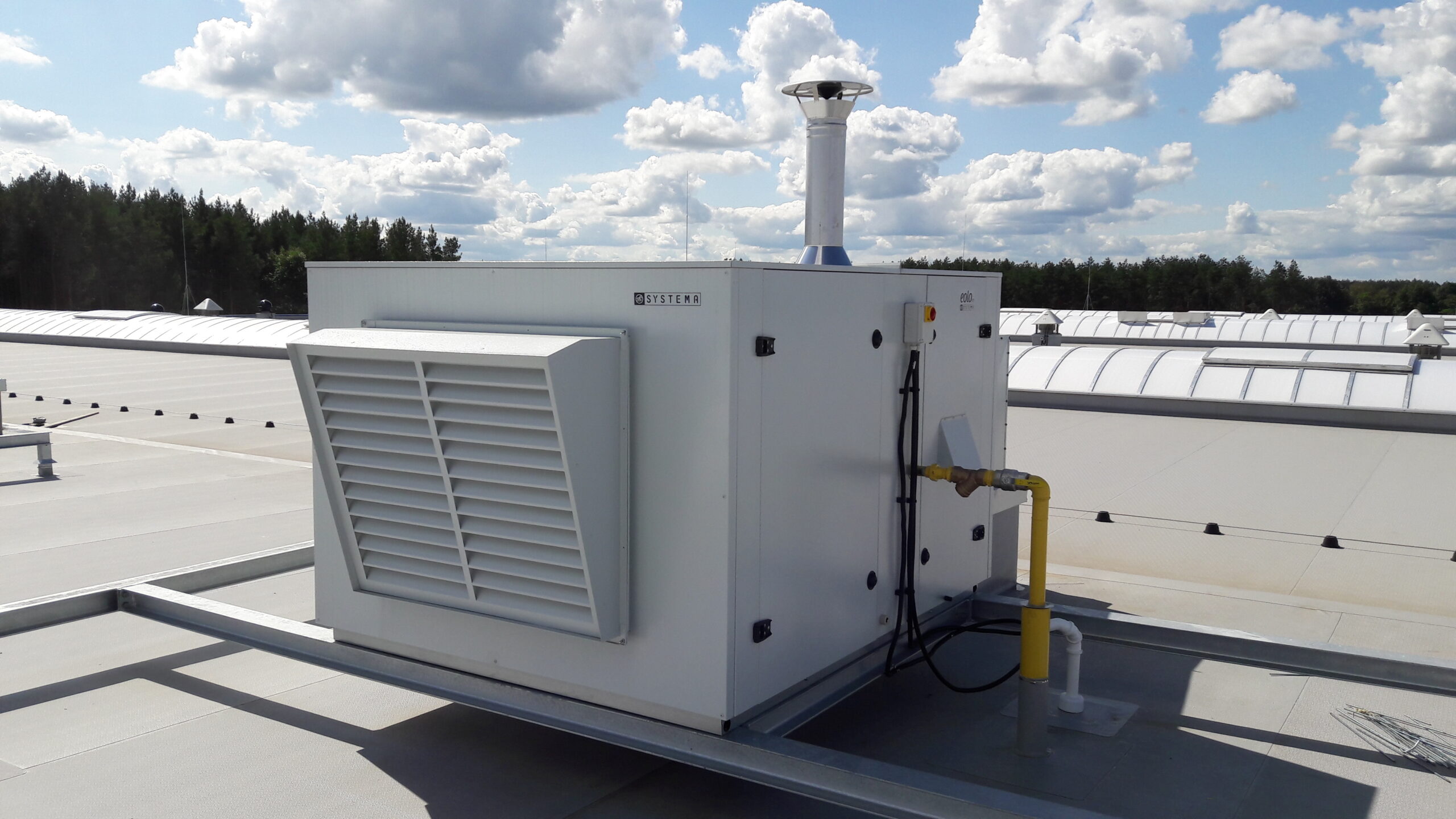 Generator de aer cald EOLO RoofTop